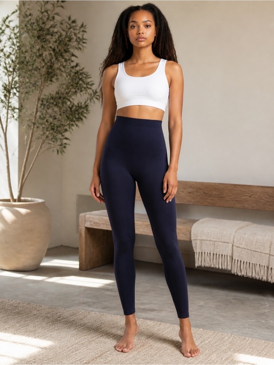 Shapermint Other - Shapermint High‑Waisted Shaping Leggings NWOT | Small  • Blue